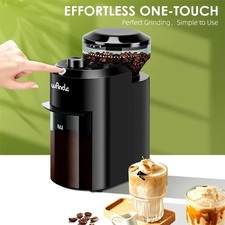 Wancle Electric Burr Coffee Grinder Adjustable Burr Mill Conical Coffee Bean Gri