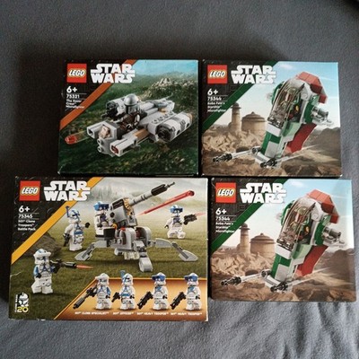 LEGO Star Wars Konvolut 75345, 2× 75344, 75321