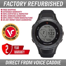 Voice Caddie G3 Hybrid Golf GPS Watch w/Slope and 38k+ Courses preloaded - UVC