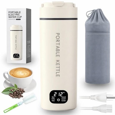 HDQ 2026 Travel Kettle, 110V~240V Any Voltage Portable Kettle for Travel, 6 T...