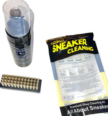 COZGO Shoe Cleaner Kit for Sneaker, WaterFree Foam Sneaker Cleaner 5.3Oz with...