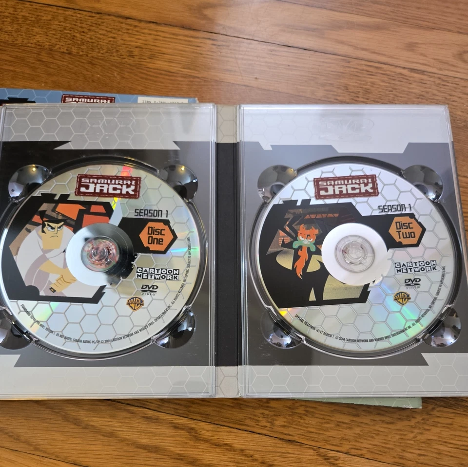 Samurai Jack The Complete Seasons 1-3 DVD Cartoon Network - Image 3 of 4