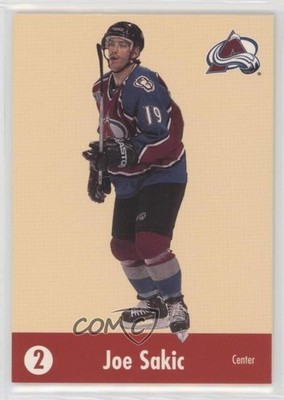 2001-02 ITG Parkhurst He Shoots He Scores Points Joe Sakic HOF g2x