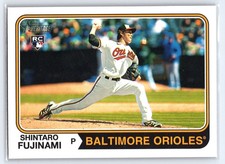 2023 Topps Heritage #688 Shintaro Fujinami RC - Baltimore Orioles