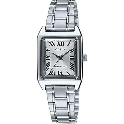 CASIO LTP-V007D-7BUDF DAMENUHR STAHL RÖMISCHE ZAHLEN 22x31mm UNTERPREIS