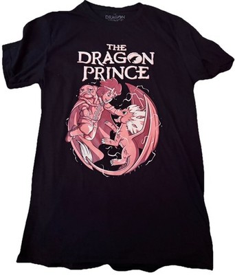 The Dragon Prince Two Princes Netflix t shirt Size Medium NWOT