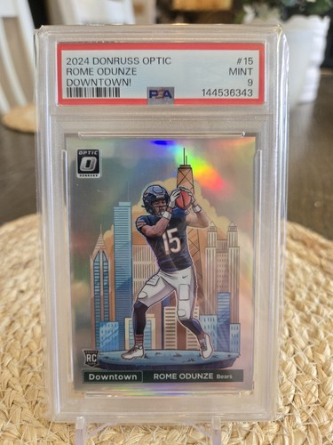 Rome Odunze #15 2024 Panini Donruss Optic Downtown card