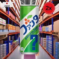 Fanta What The 🇯🇵 2×250 ml Japan Limited Edition Zero