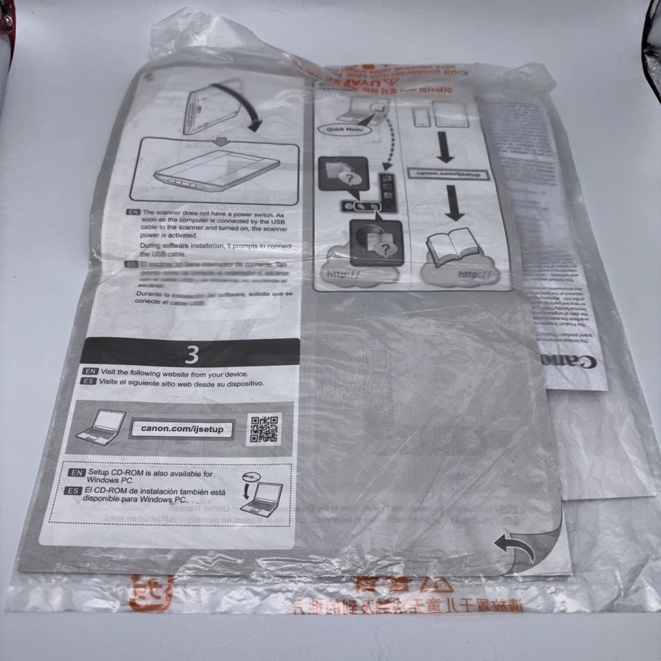 Canon CanoScan LiDE 200 Scanner Setup Installation CD-ROM - Image 3 of 3