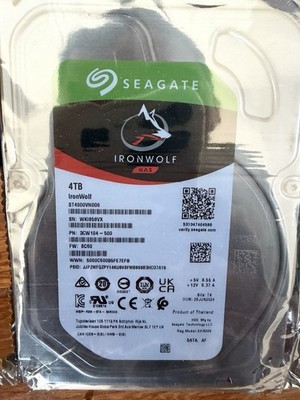 Seagate IronWolf NAS 3.5 4TB ST4000VN006 7200RPM SATA 763649090985