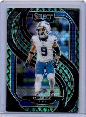 2024 Panini Select #195 Taylor Rapp Dragon Scale Prizm #/81