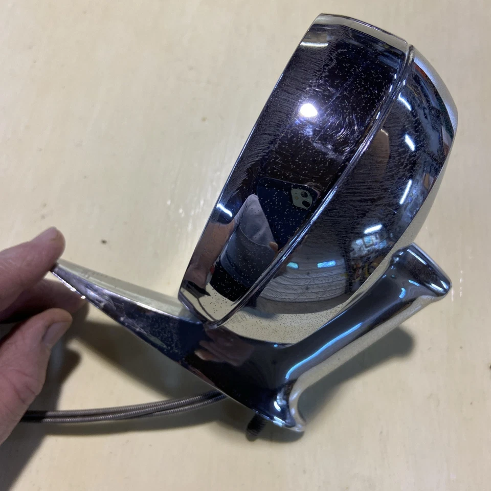 1961 1962 Pontiac Catalina Bonneville Gran Prix Remote Control Fender Mirror - Image 4 of 4