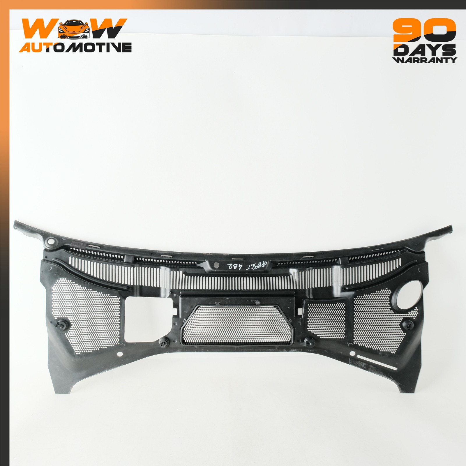 04-13 BENTLEY CONTINENTAL FLYING SPUR FRONT WINDSHIELD COWL VENT MOLDING TRIM OE