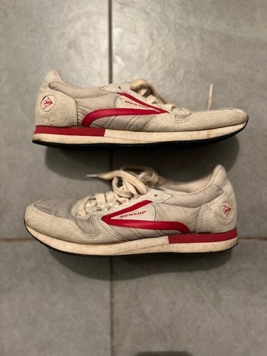 Retro Dunlop Racer Running Shoes UK Size 9 - Picture 3 of 5