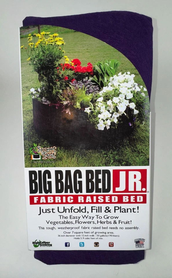 Smart Pots Big Bag cama de tela elevada - Junior Foto 2 de 2