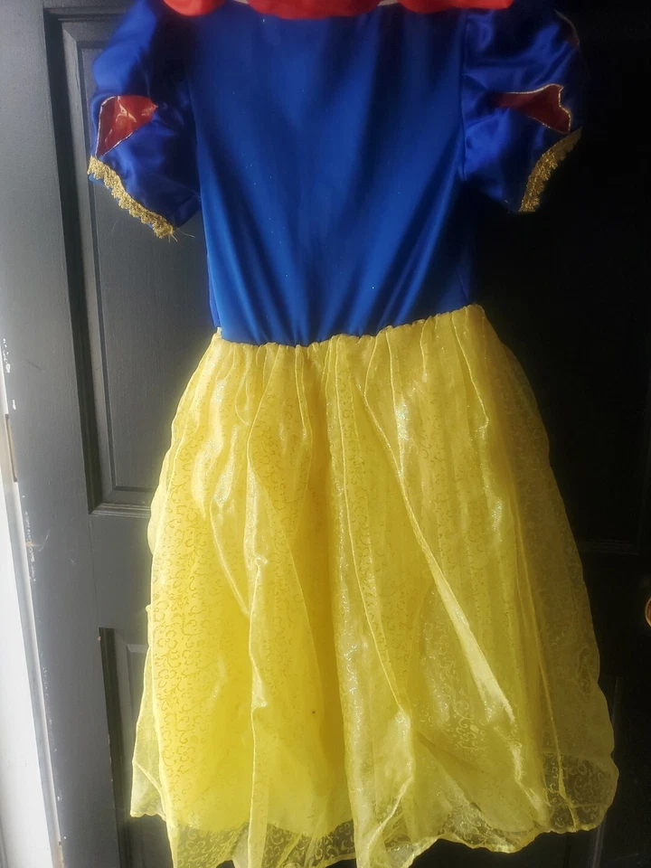 Disney Parks Snow White Dress – Girls L (10/12) – Original Princess Gown Cosplay - Image 3 of 4