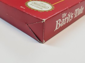 Bard's Tale Nintendo NES Box Only *(No Game, No Manual) *