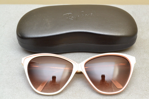 Occhiali da sole vintage Balenciaga 2414-SBL rosa montatura bianca lenti rosa sfumate Francia - Foto 9 di 9