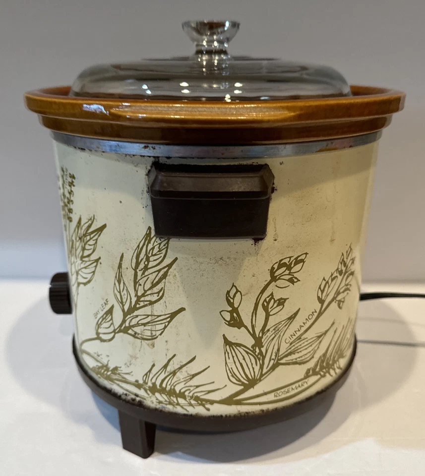 Crock Pot 复古 Hamilton Beach 4 QT Watcher 慢炖锅 型号 415-1 — 第 3/4 张图片