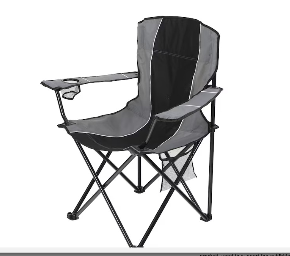 Hunting & Fishing Beach Outdoor Recreation Chair Black