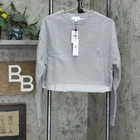 NWT Socialite Women's Crop Fleece Sweatshirt Medium Large XL