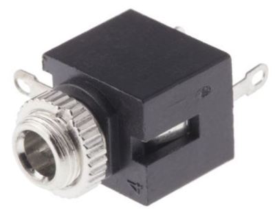 1 x Belden Klinkenstecker 3,5 mm Chassis Mount Buchse 2 Mono, 4A