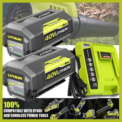#ad For Ryobi 40 Volt 4.0Ah OP40404VNM 40V Lithium Ion Battery Rapid Charger $24.00