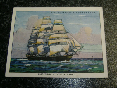 Churchman (LARGE) - The Story Of Navigation No11 - Cutty Sark