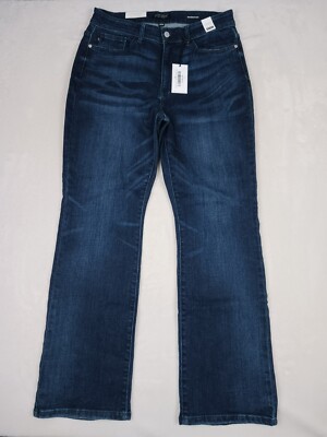 Judy Blue Jeans Size 14W Plus Bootcut Medium Wash High Rise Style JB82162DK-PL