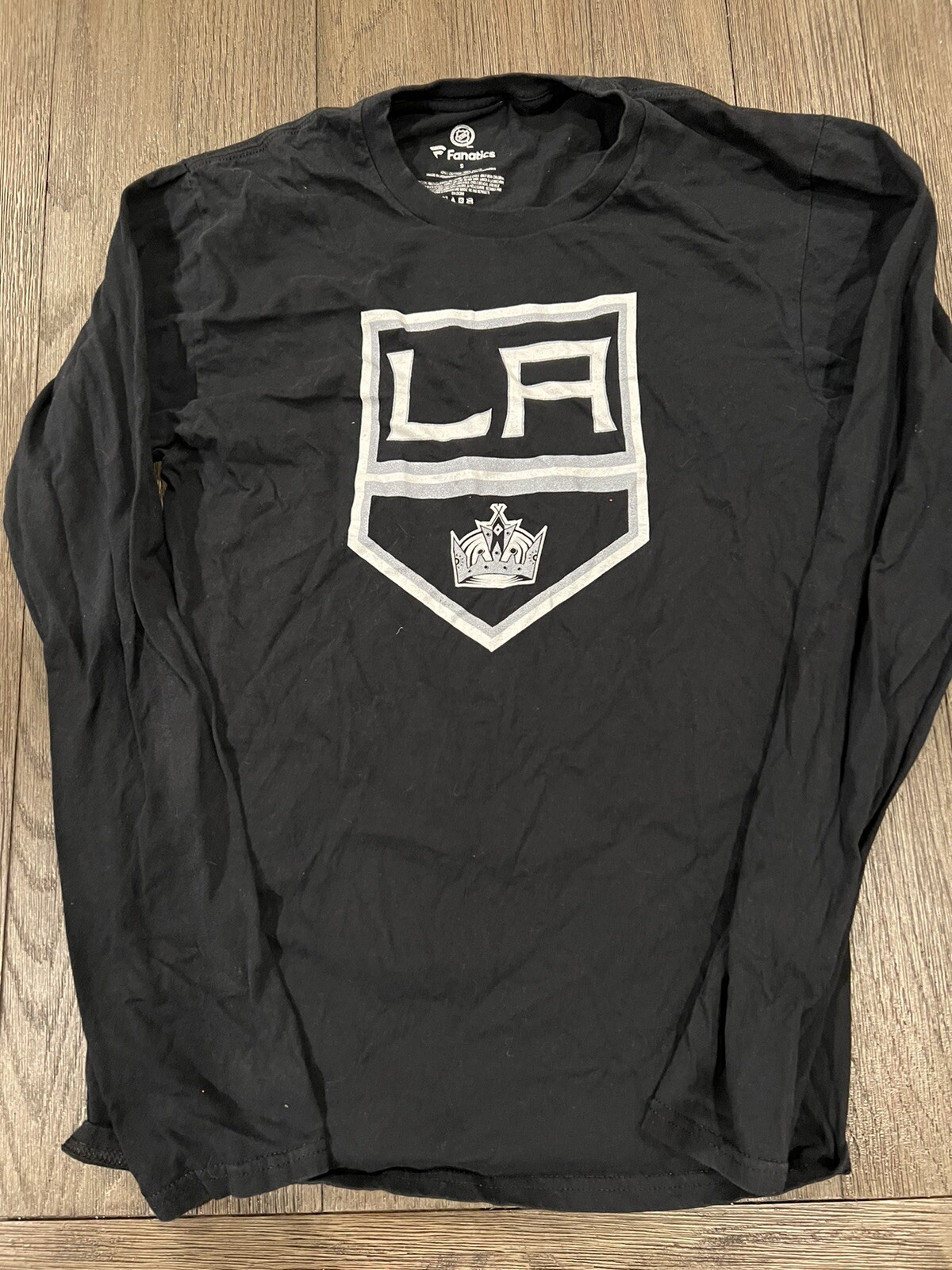 Fanatics NHL La Kings Long Sleeve T-Shirt Black