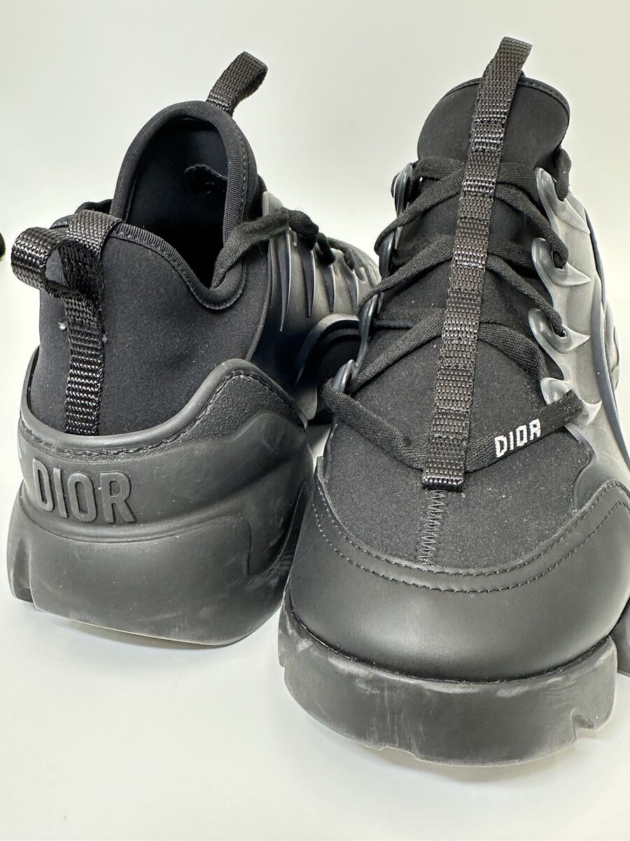Christian Dior Women's D-Connect Sneakers Black With Box Christian Dior Women's D-Connect Sneakers Black With Box