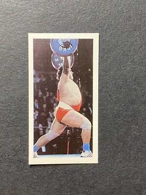 1979 Brooke Bond Olympic Greats Vasiliy Alexeyev #23 GD/VG g2