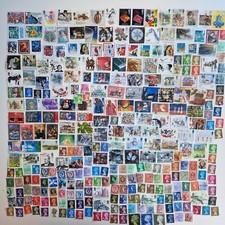 Great Britain Stamps Collection - 300 to 5000 Different Stamps