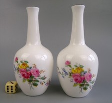 Royal Doulton Bud Vases "Arcadia" H4802. A Pair. Vintage Bone China. 5.25"