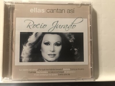 Rare CD 70s 80s Rocio Jurado Ellas Cantan Asi Lo Siento Mi Amor Amante Amigo