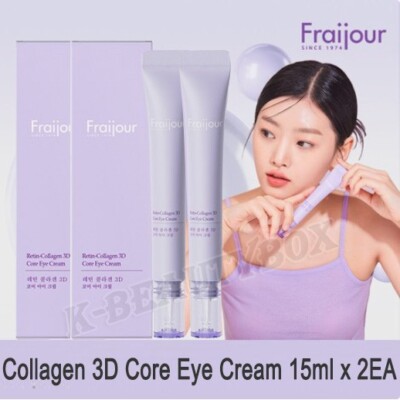 FRAIJOUR Retin Collagen 3D Core Eye Cream 15ml 2EA Collagen Eye Treatment NEW