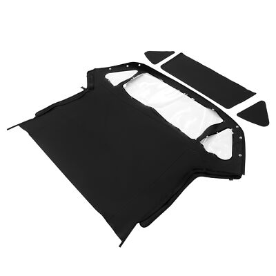 For 1970-80 MG Midget Convertible Soft Top Replacement w/3 Plastic Windows Vinyl