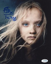 Isabelle Allen Les Miserables Autographed Signed 8x10 Photo ACOA COA 