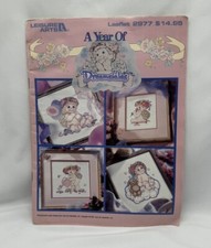 Year of Dreamsicles cherub angel baby Cross Stitch pattern booklet 12 charts