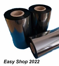 104mm X 300m Black Wax Thermal Transfer Ribbon Zebra Label Printer Compatible