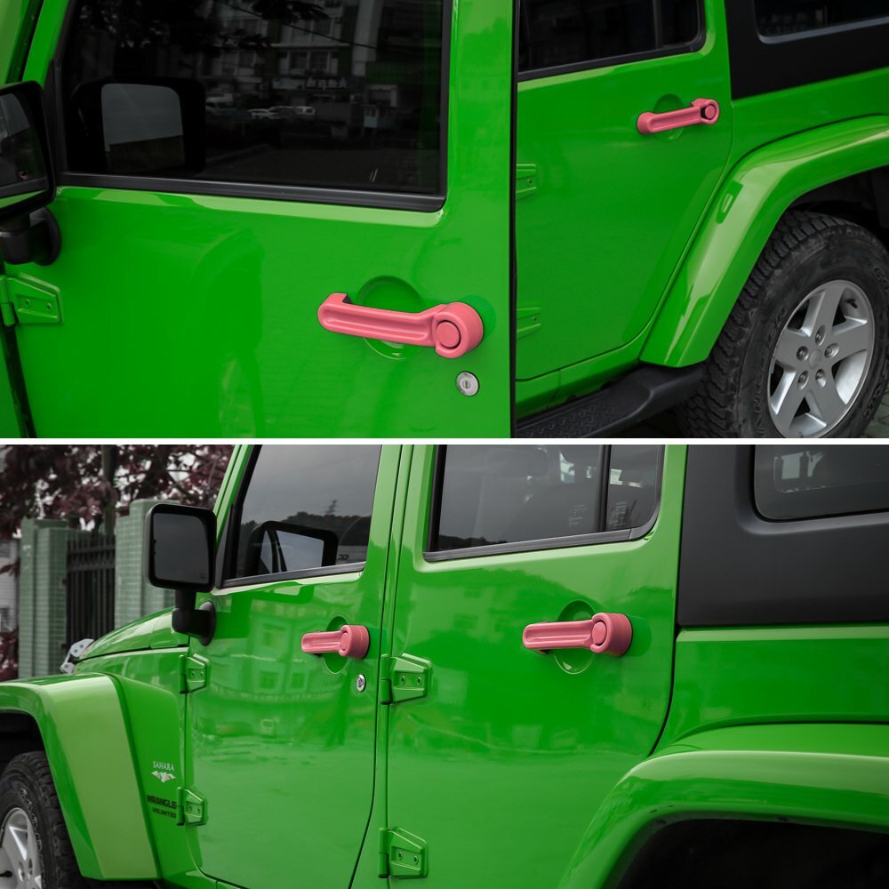 Door Handle Cover for Jeep Wrangler JK 0718/0812 Liberty/Dodge Nitro