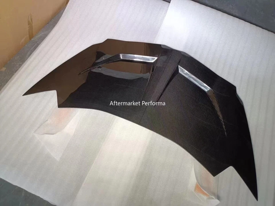 SE ADAPTA A LAMBORGHINI AVENTADOR LP700 LP740 770 FIBRA DE CARBONO PANELES CAPÓ DELANTERO Foto 3 de 4