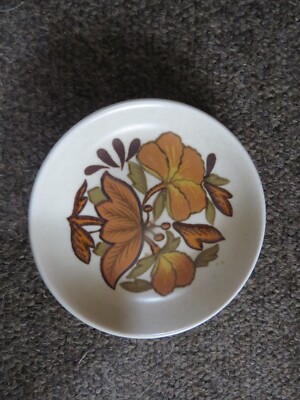 Royal Worcester Palissy Pin Schmuckschale Retro Vintage 70er Jahre, 11 cm
