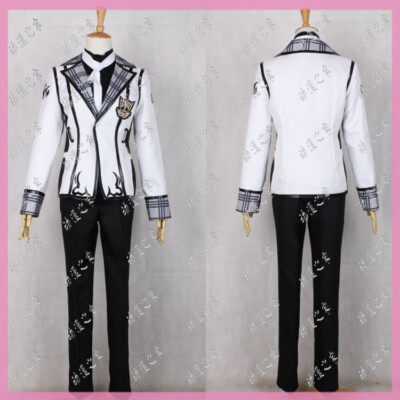 Chivalry of a Failed Knight Ikki Kurogane Suit Halloween Christmas Cosplay Costu