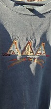 Vintage H.L. Miller Gold Native Teepee Sweater Made In USA VTG XL Kokopelli
