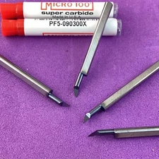 MICRO 100  PF5-090300X Carbide Axial Profiling Tool ALTiN🎯Machinist