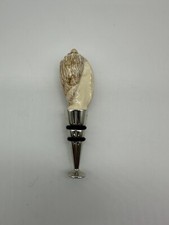 Seashell Bottle Stopper Conch Shell Coastal Nautical