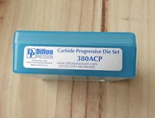 Dillon Precision Progressive 3 Die Set;  FACTORY SEALED CARBIDE;  380ACP;  14401