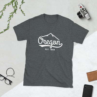 Oregon Est. 1859 - Short-Sleeve Unisex T-Shirt