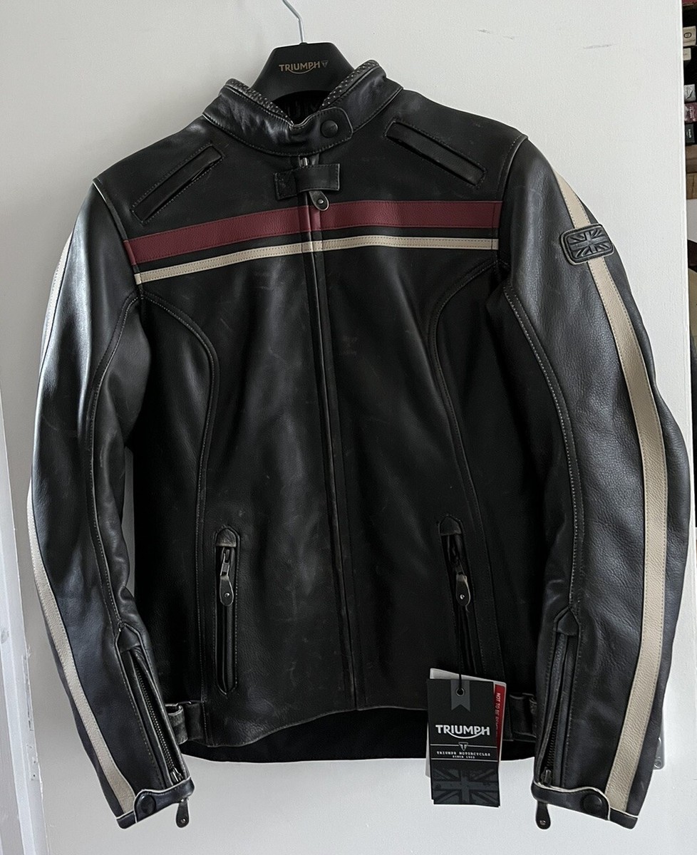 Blouson Moto Triumph Blouson Cuir Triumph Raven Triumph Raven